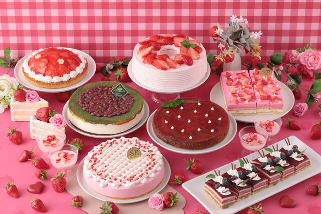 これ全部、食べ放題～！【スイパラ春限定「ストロベリーフェア」】