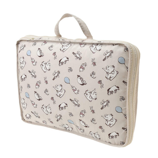 プー＆フレンズ 衣類圧縮収納ポーチ(L) 2ルーム POOH TRAVEL 2,400円