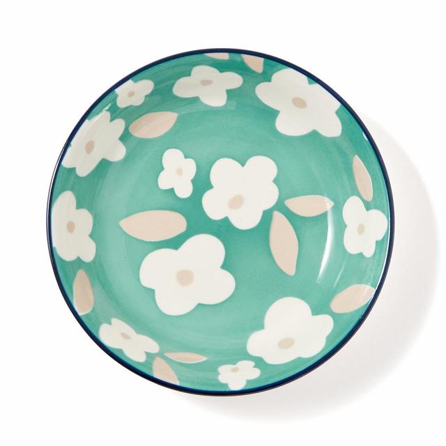 色々皿小皿　レトロフラワー　400円（税込）