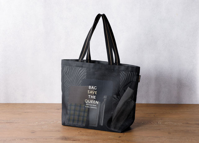 「大型メッシュトートバッグ」【クイーンズ伊勢丹オリジナルバッグ】