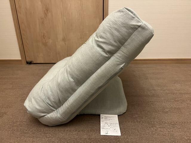 【カインズ　座布団にもなる背もたれイス】リクライニング9段階