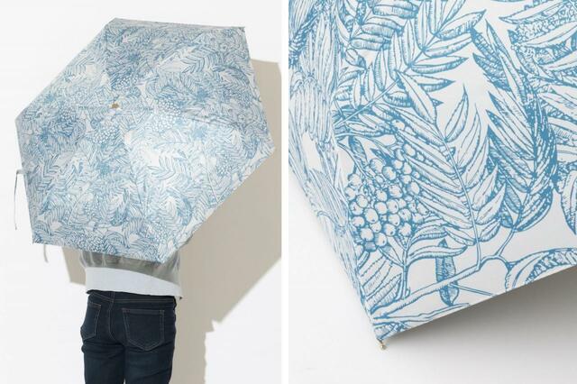 08.Blue[008]【Jubilee 折り畳み傘 晴れ雨兼用 2,420円（税込）】