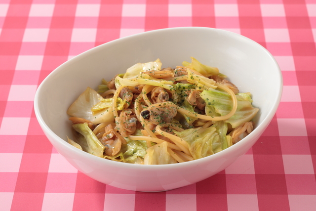 あさりとキャベツの和風パスタ【スイパラ春限定「ストロベリーフェア」】