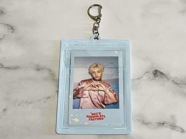 【Seria（セリア）】表に交通系ICカード、裏に推しのチェキを入れてみました！