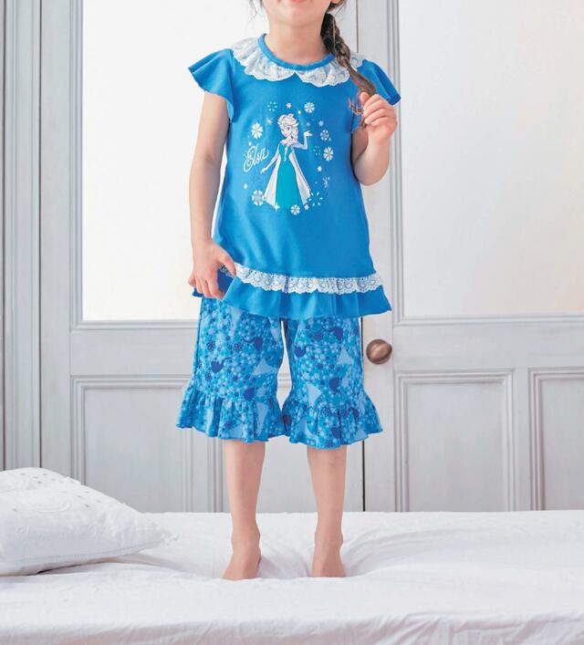 贅沢仕立て◎フリルパジャマ（選べるキャラクター） ｜￥2,990 （税込）