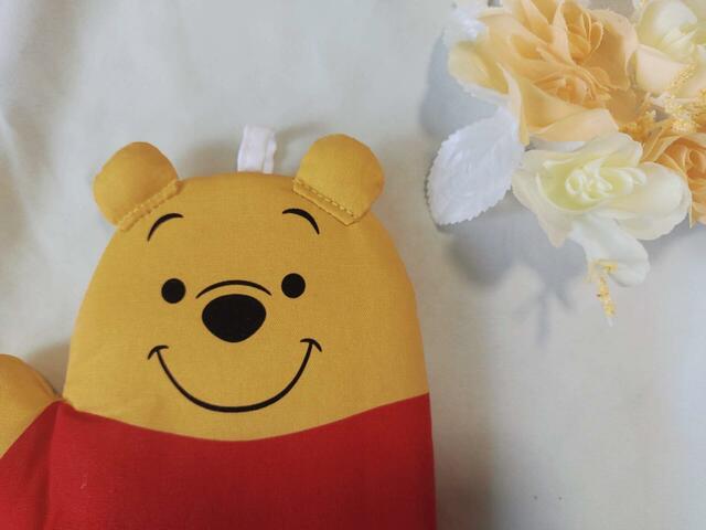 ニコッと笑うプーさんに癒される