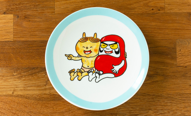 【絵本ナビ限定】 だるまちゃんとかみなりちゃん プレート