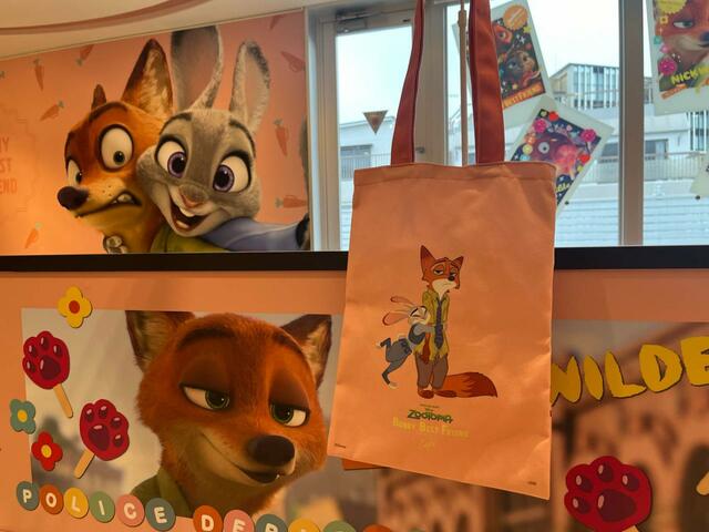 トートバッグ 3,850円｜ディズニー『ズートピア』「Zootopia」BUNNY BEST FRIEND OH MY CAFE