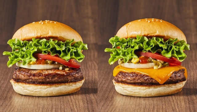 『神戸牛バーガー』『神戸牛チーズバーガー』