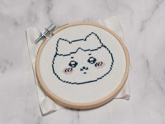 残るはハチワレ模様の箇所！