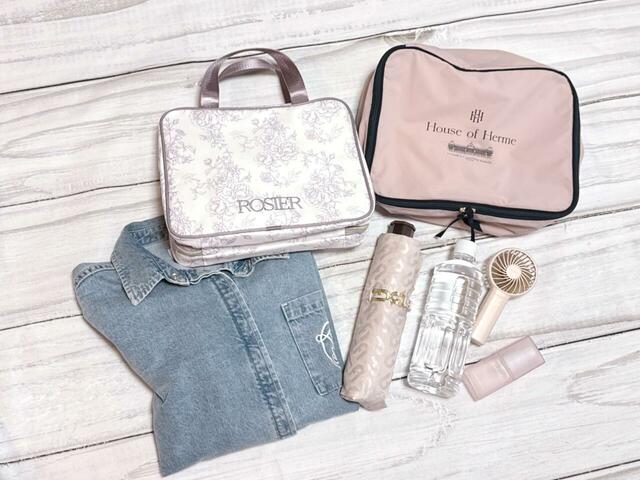 これだけの荷物が収納できました!