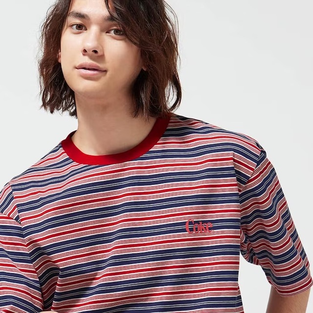 グラフィックボーダーT(5分袖) Coca-Cola ¥1,990
