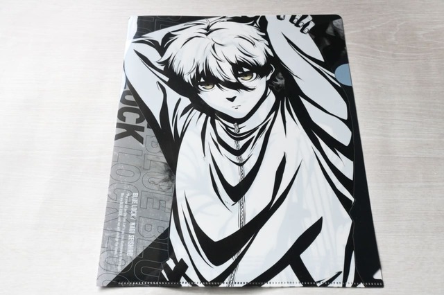 【「ファミマで熱狂！6月はブルーロックで盛り上がれ！」キャンペーン】「A4クリアファイル」線画バージョンの凪誠士郎