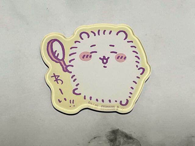 1．ちいかわ（わ～い！！）：ふわふわ仕様のちいかわがかわいい…！しかしこの後不憫な展開が待ち受けています…