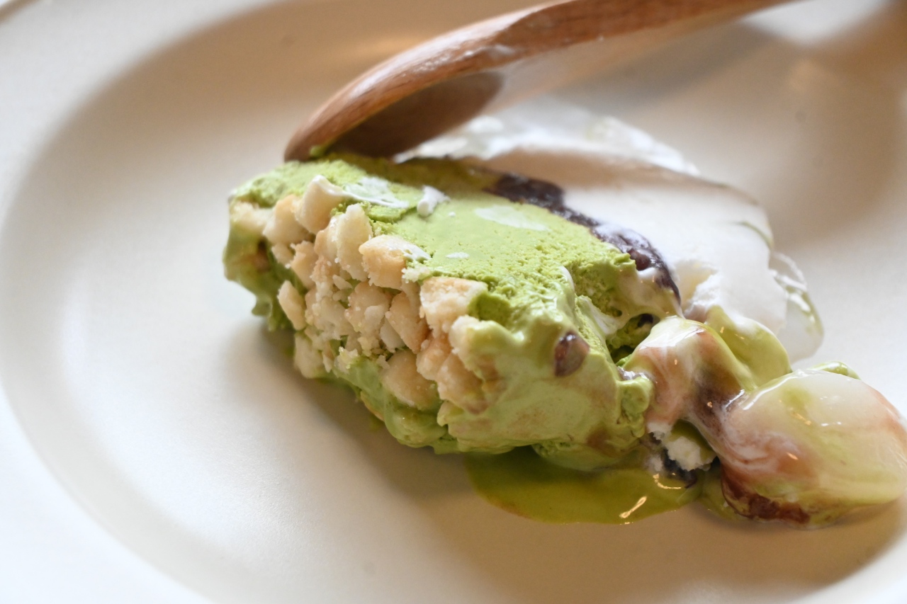 抹茶パフェの新しい楽しみ方