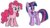 ピンキーパイとトワイライトスパークル