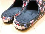 【UNIQLO】ディズニーミッキーマウス　アートバイ　アンディ・ウォーホル　ルームシューズ／中のボアで暖房いらず！