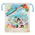 きんちゃく 950円｜夏の東京ディズニーリゾート「Hello Hello SUMMER!」グッズ｜販売店舗：東京ディズニーランド「グランドエンポーリアム」、東京ディズニーシー「タワー・オブ・テラー・メモラビリア」｜発売日：2026年6月11日（木）