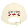 キャップ 3,200円｜東京ディズニーリゾート ミニー＆さくらんぼグッズ｜販売店舗：東京ディズニーランド「グランドエンポーリアム」、東京ディズニーシー「エンポーリオ」｜発売日：2026年2月5日（木）