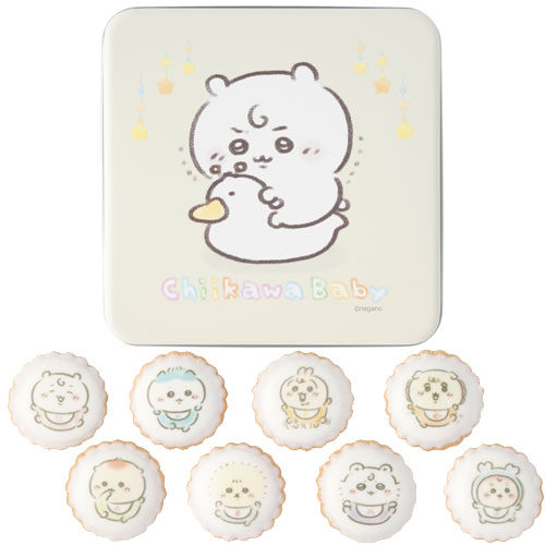 「ちいかわベビー」ヨーチビスケット缶 2,268円