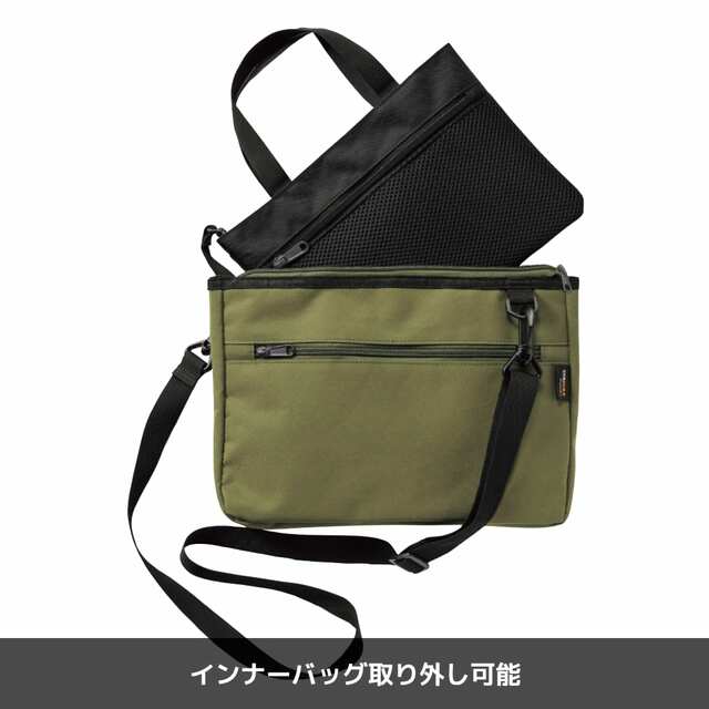 【ワークマンのバッグ人気ランキング 4位】「ベーシックアンカーＮサコッシュ（65927）」1,500円（税込）