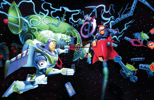 東京ディズニーランド「バズ・ライトイヤーのアストロブラスター」