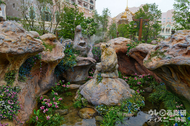 ファンタジースプリングス ロックアート