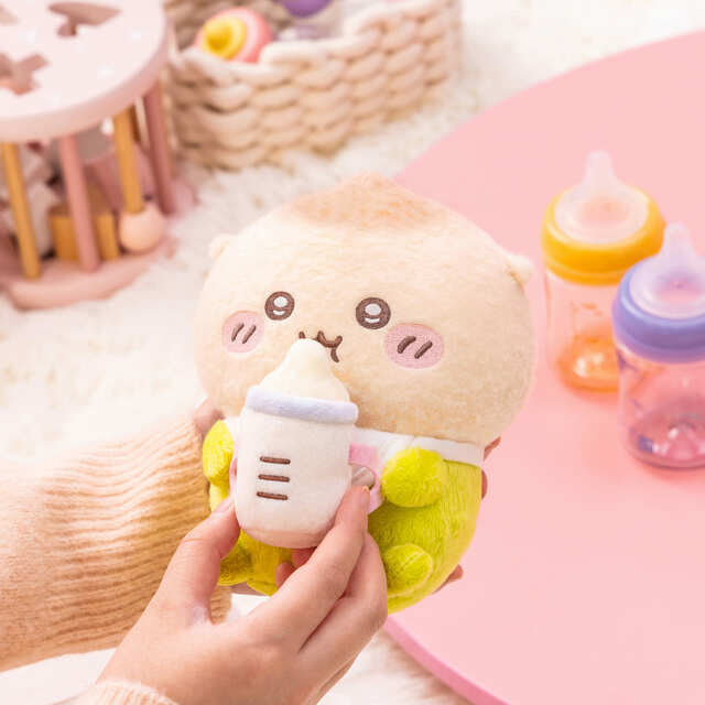 【「Chiikawa Baby ぬいぐるみくじ」】ふんわり柔らかな手触りが心地いい、くりまんじゅうベビーのぬいぐるみ！