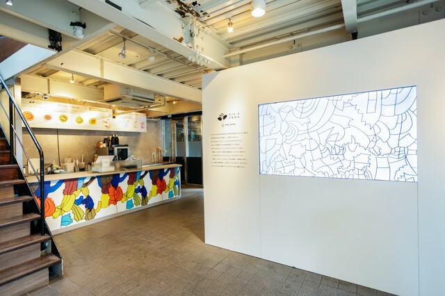 【クッキーのアトリエ】1階のレジ前スペース