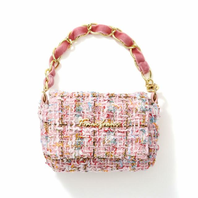 【Francfrancのバッグ売上ランキング 8位】「バッグチャームエコバッグ バッグ ライトピンク」1,700円(税込)