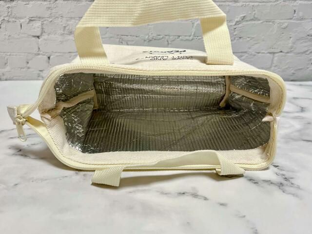 【SPRiNG7月号増刊付録】「スヌーピー保冷機能付きランチバッグ」内側は保冷機能付きのアルミ仕様です!