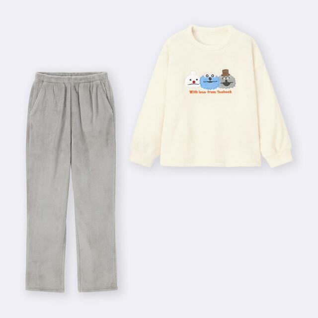 【GU×パペットスンスン】マシュマロフィールラウンジセット パペットスンスン（税込3,990円）