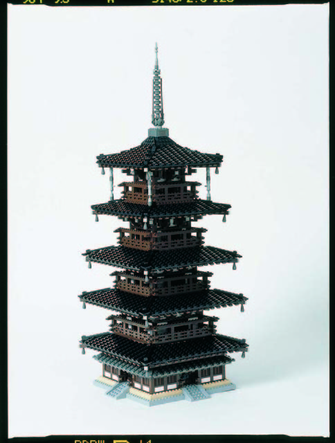 40万のレゴブロックでつくられた「世界遺産」