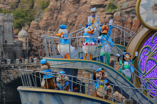 東京ディズニーシー15周年ハーバーショー「クリスタル・ウィッシュ・ジャーニー」