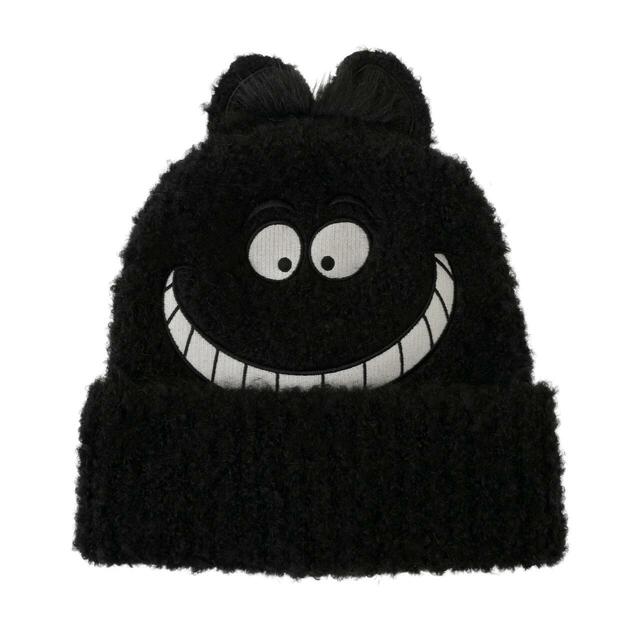 チェシャ猫 帽子・キャップ ニット 蓄光 ブラック 58 CHESHIRE CAT 4,000円