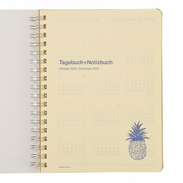 【デルフォニックス】スティッチ＆スクランプ Rollbahn 手帳・スケジュール帳(L) Calendar＆Organizer 2024 1,980円