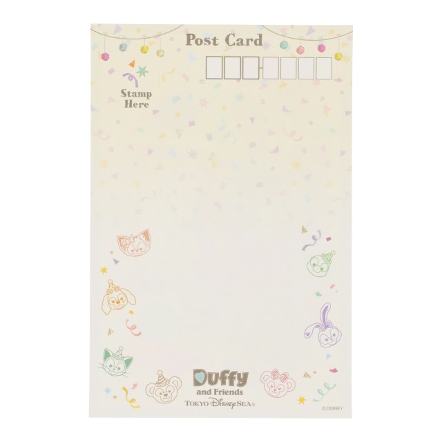「 ダッフィー＆フレンズのフロム・オール・オブ・アス 」ポストカード