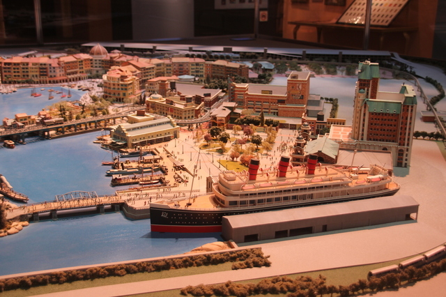 D23 Expo Japan 2015 - 東京ディズニーリゾート特別展示 - 東京ディズニーシー制作過程展示 - 模型展示
