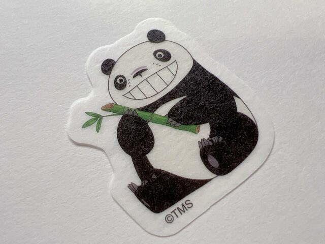 マステ風の素材なのでマットな質感のシールです