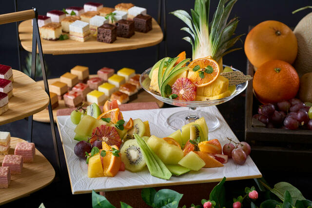 「デザート」＜期間：2025年7月1日〜＞【鮮度抜群の豪華メニューが揃う「大江戸三つ星バイキング」がパワーアップ！大江戸温泉物語3施設で限定開催！】