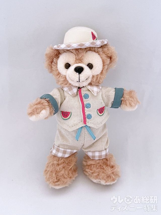 「ダッフィー&フレンズのテイスティ・サマー・サプライズ」ぬいぐるみバッジ