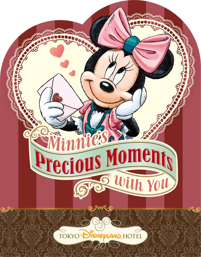 限定デザインのポストカード｜東京ディズニーランドホテル「ミニーのプレシャスモーメント・ウィズ・ユー」