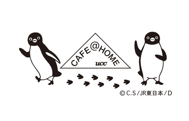 「コラボイメージ」【Suicaのペンギン×CAFE@HOMEのコラボトートバッグ付コーヒーセットが登場】
