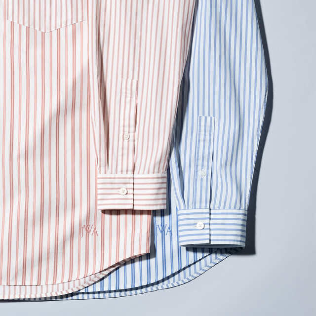 MEN「エクストラファインコットンブロードシャツ(長袖)」各¥3,990