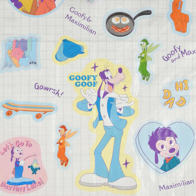 グーフィー＆マックス レジャーシート ポーチ入り GOOFY BIRTHDAY 2,200円