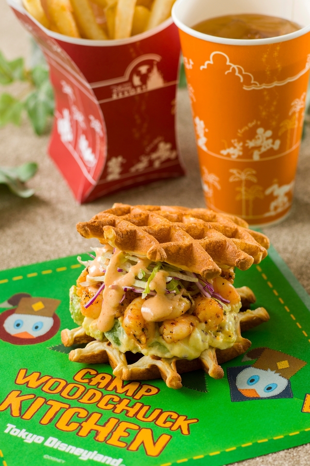 スパイシーシュリンプ&アボカド 1,080円|キャンプ・ウッドチャック・キッチン|東京ディズニーランド