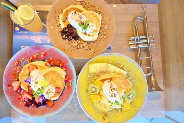 日曜日のブランチに最適なビジュアル。