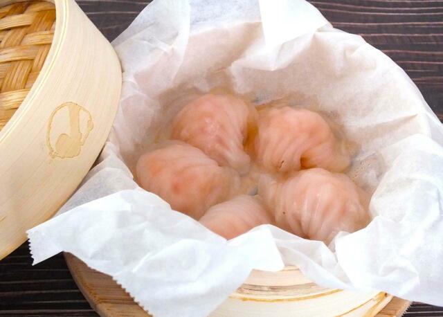 【カルディ　パンダナンダ蒸籠】市販のエビ蒸し餃子は見た目以上に美味しかったです