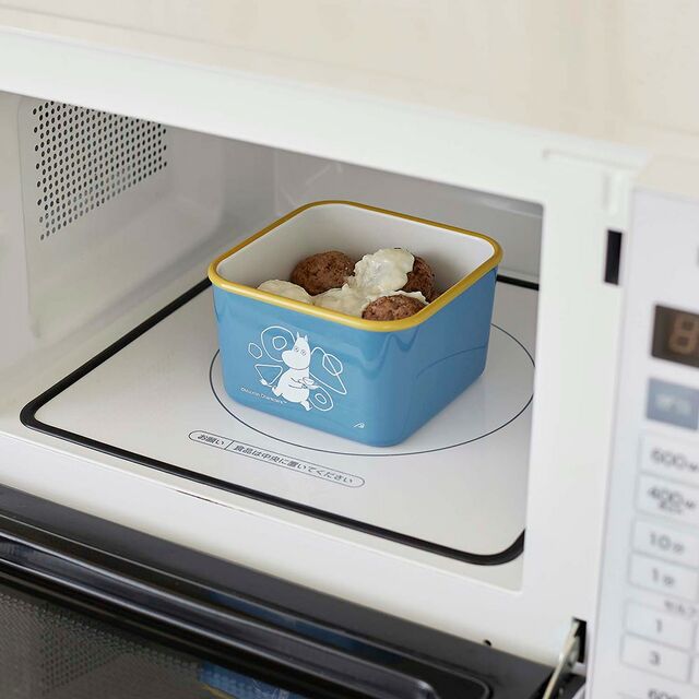 ホーローのような保存容器 「ムーミン」