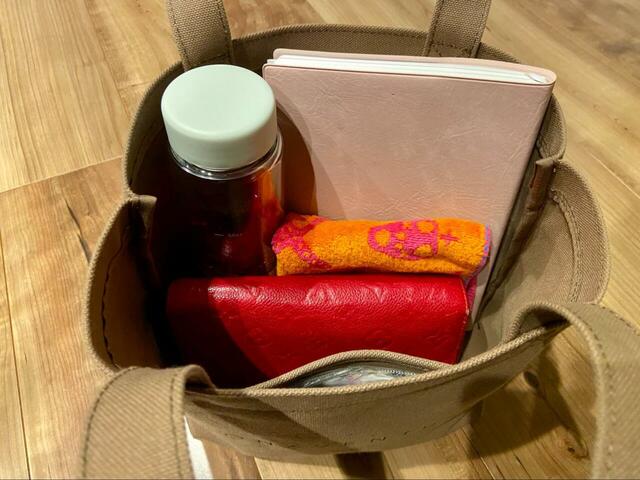 【Vitantonio　ツイスティープラス】小さめのバッグにもすっぽり入るサイズ感です◎